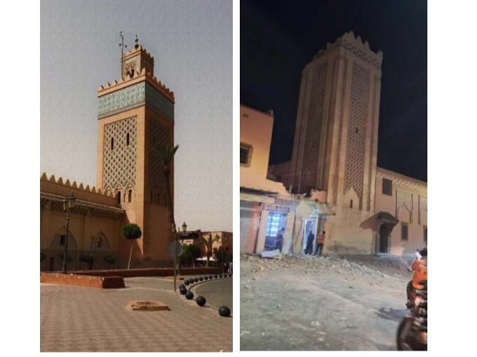 Aardbeving in Marokko